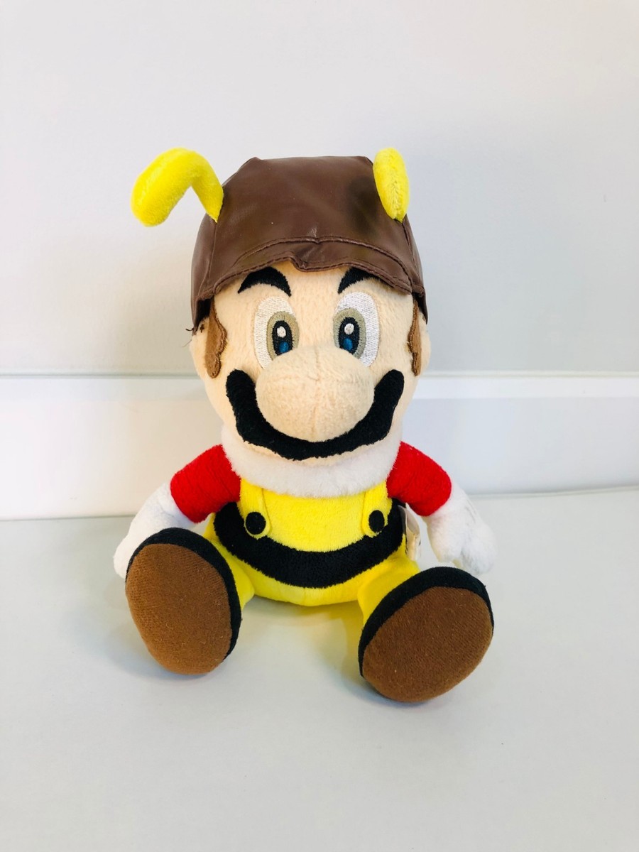 2007 Sanei Super Mario Galaxy Mario Bee Plush 7