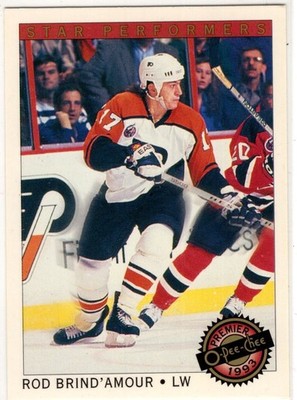 1993 O-Pee-Chee Hockey Rob Brind'Amour No. 9 Philadelphia Flyers