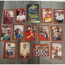 MAXX RACE CARDS WAX PACK NASCAR 5th anniversary edition 13 cards 1992