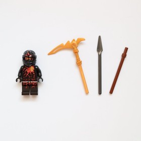 Lego Ninjago Spinners NRG Cole Set 9572 (Complete Set)