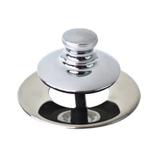 WATCO 48750-PP-CP Tub Closer,2-7/8" dia,Plstic,SS,Chrome 36H786