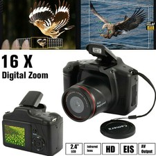 Digital Camera for Photography,Auto Focus Camera with Built in Flash Lamp,16x