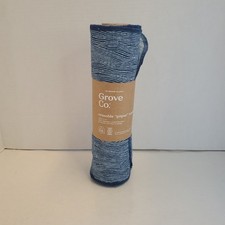 Grove Co. Reusable "Paper" Towels 12 Ct. Roll Blue NEW 10"×12" Organic Cotton