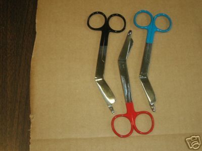 3 Lister Bandage Scissor 5.5" Colormed Instruments EMT - Bild 1 von 1