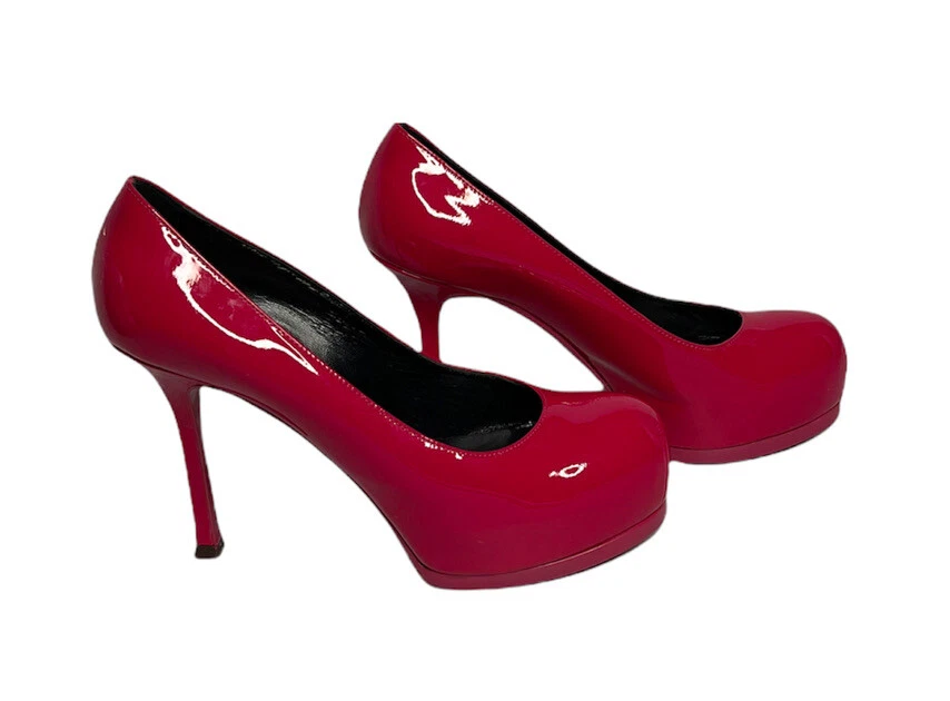 Hot pink pump heels top