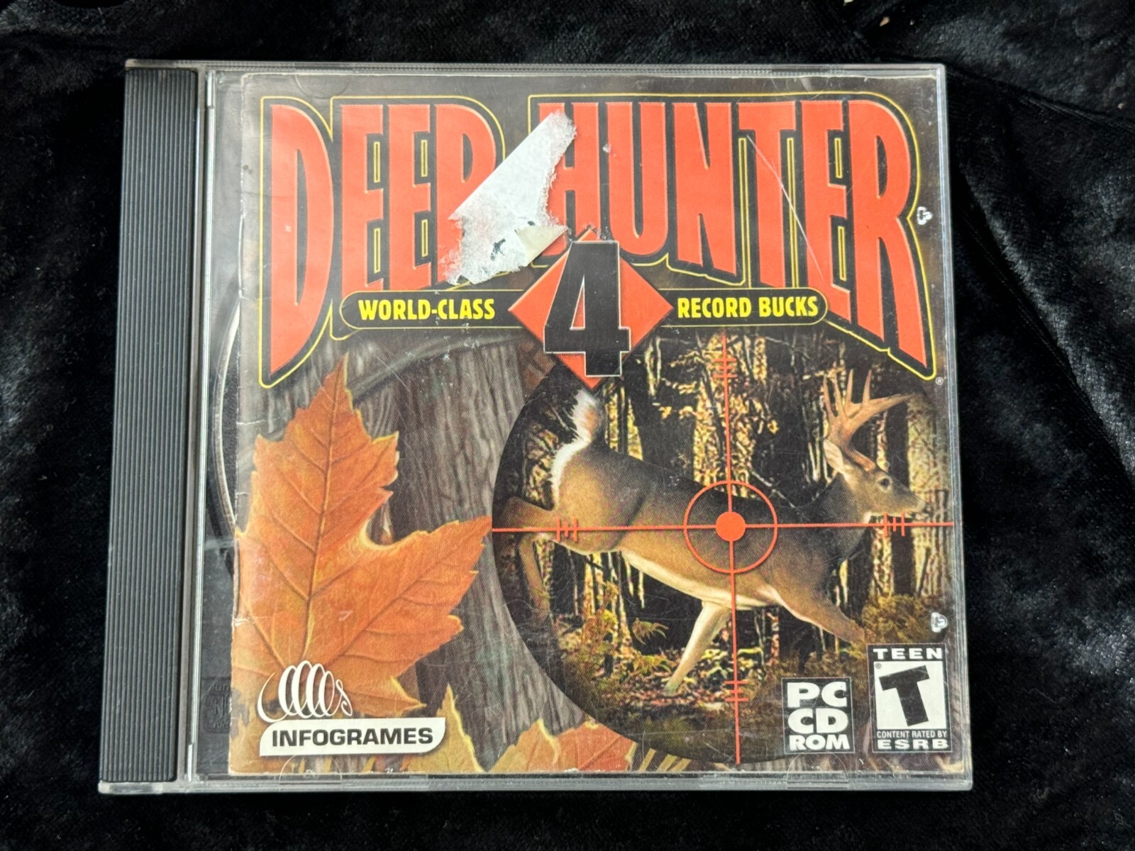 Deer Hunter World Class 4 Record Bucks Computer Game CD-ROM Media