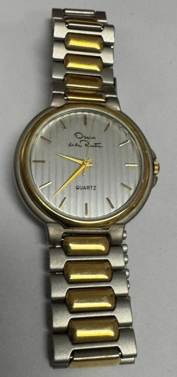 Mens Watches Oscar De La Renta Watch Prices Vintage Silver-tone