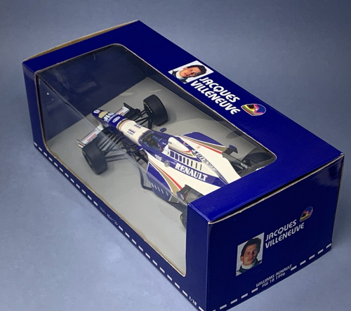 Pauls Model Art Williams Renault FW18 J Villeneuve 1996 auto Formula 1 1 1:18 - Foto 4 di 5
