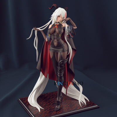 3D Print 1/8 1/6 Scale Azur Lane Agir Unpainted Resin Unassembled Statue Model