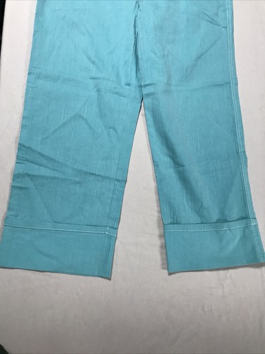 Beau Dawson Teal Jean Capris - Size 2 - NWOT - Picture 2 of 9