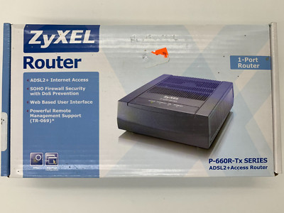 ZyXEL Router P-660R-Tx Series ADSL2+Access Router