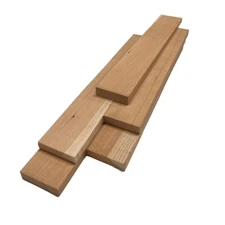 5 Pcs, Black Cherry Thin Stock 1/8x 2x 12 Lumber Wood Blank- Free US Shipping