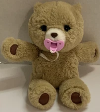 Little Live Pets 10” Cozy Dozy Cubbles The Bear Soft Cuddly Sounds Pink Pacifier