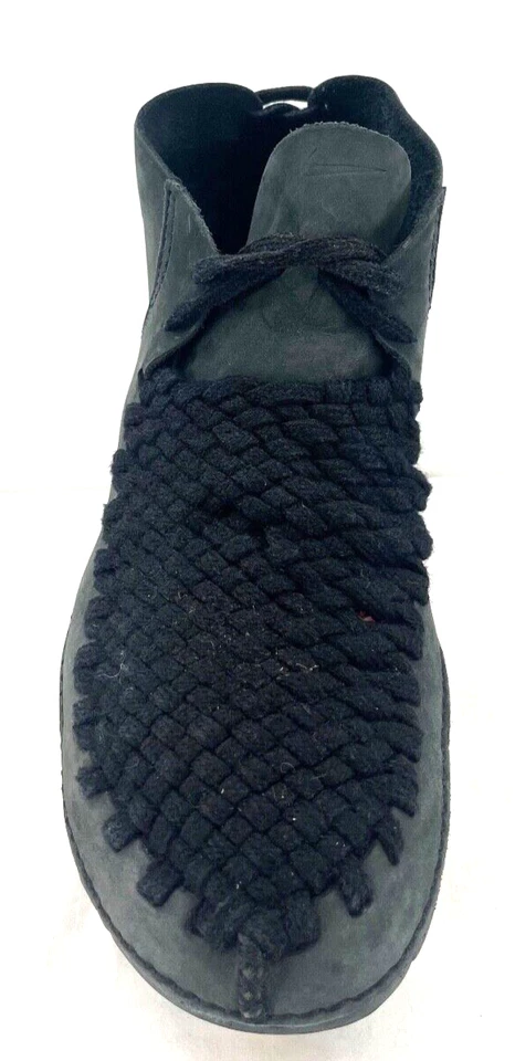 Nike считается редкая черный сплетенный на шнуровке загрузки кроссовок туфли мужские ЕС 45 США 12 - Изображение 3 из 4