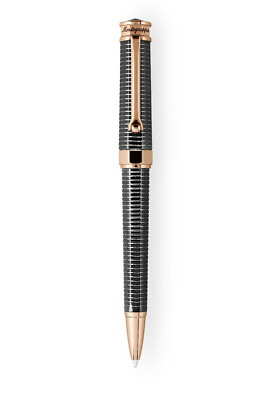 Montegrappa NeroUno All-Metal Ru-pl rose-Au-pl trim ballpoint pen MIB
