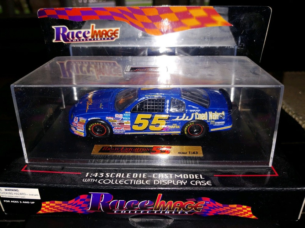 Race Image Die Cast Car, 1/43 Scale, Brad Leighton, #55 MotorSports (F12)