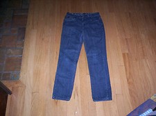 Girls Calvin Klein Dark Jeans Size 14 29 x 29 Rise is 9" Straight Leg EUC 6"
