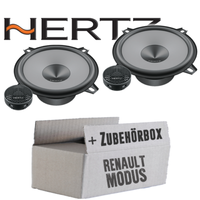 Hertz Lautsprecher FüR Renault Modus Komposystem Kfz Einbauset Boxen Front Heck