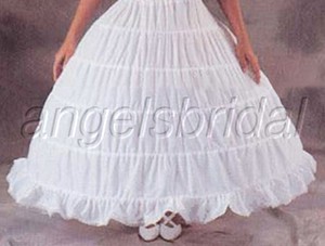 plus size a line bridal slip