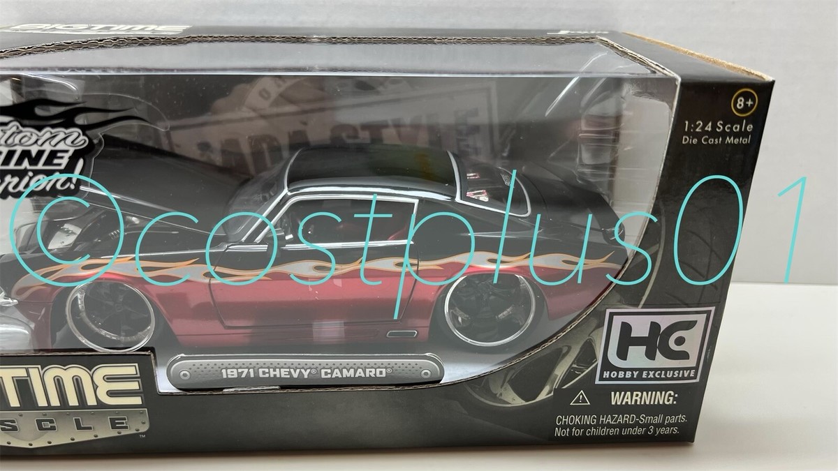 ミニカー JADATOYS 1971 CHEVY CAMARO 1971 Chevy Camaro Red #71 Diecast Model Car | Jada Toys