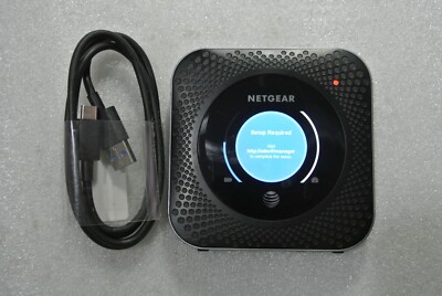 Netgear Nighthawk M1 MR1100 4G LTE Mobile Hotspot WIFI Router AT&T w/USB cable