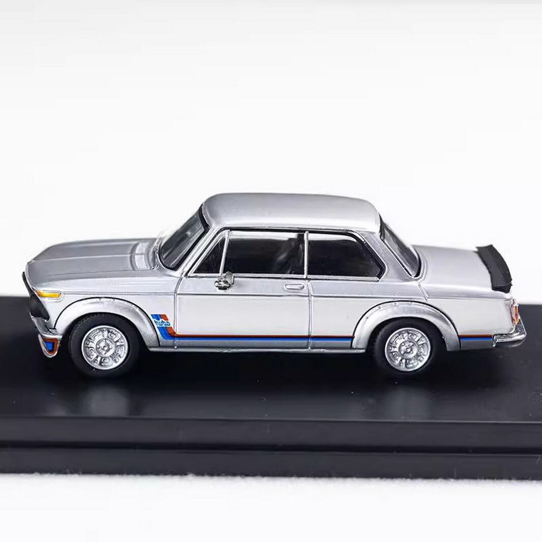 YS 1/64 Scale 2002 turbo Silver Diecast Car Model Toy Collection