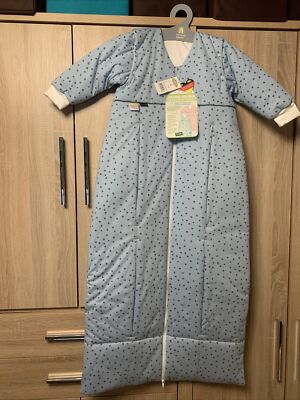 Winter Schlafsack 110-130 cm NEU Odenwälder Prima Klima Thinsulate mit Arm blau