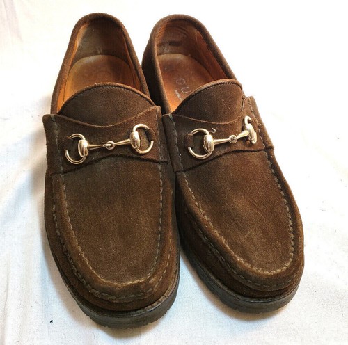 Gucci Men horsebit Loafers slipon US8D 