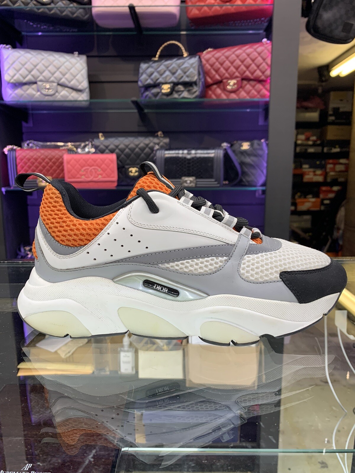 dior b22 white orange