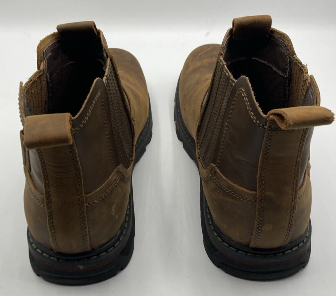 Skechers Blaine Orsen Ankle Boots Mens Leather Brown Excellent