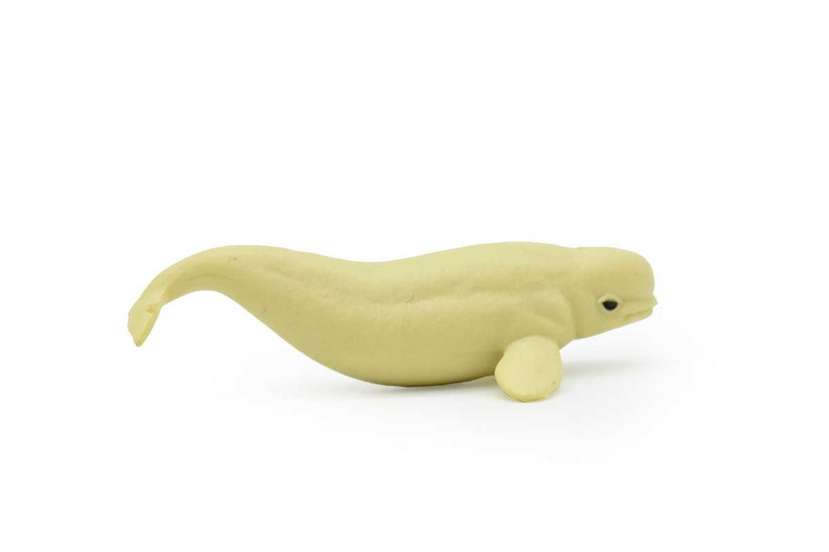 Beluga Whale, Very Nice Plastic Replica, 3