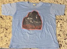 Star Wars Return Of Jedi T-Shirt Vintage 1983 Boys Youth Size 10-12 Screen Stars