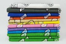 SALE  Set of 12 / 1 Dozen Bandana Paisley Printed 100 Cotton Fast shipping KT08