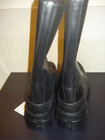 100% AUTHENTIC NEW MEN PRADA MONOLITH BLACK LEATHER CHELSEA BOOTS UK 10/US 11 — photo 6