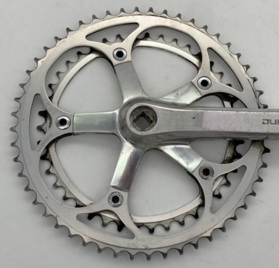 Shimano FC-7400 Dura Ace Crankset 52/42 Double 2x7 170 Square