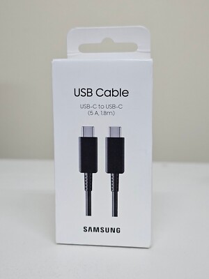 Original Samsung USB-C to USB-C Cable 5A Type C EP-DX510 - Main Image