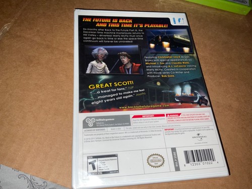 Back to the Future- The Game - Nintendo Wii - Video Game BRAND NEW RARE 2011 WOW - Picture 3 of 4