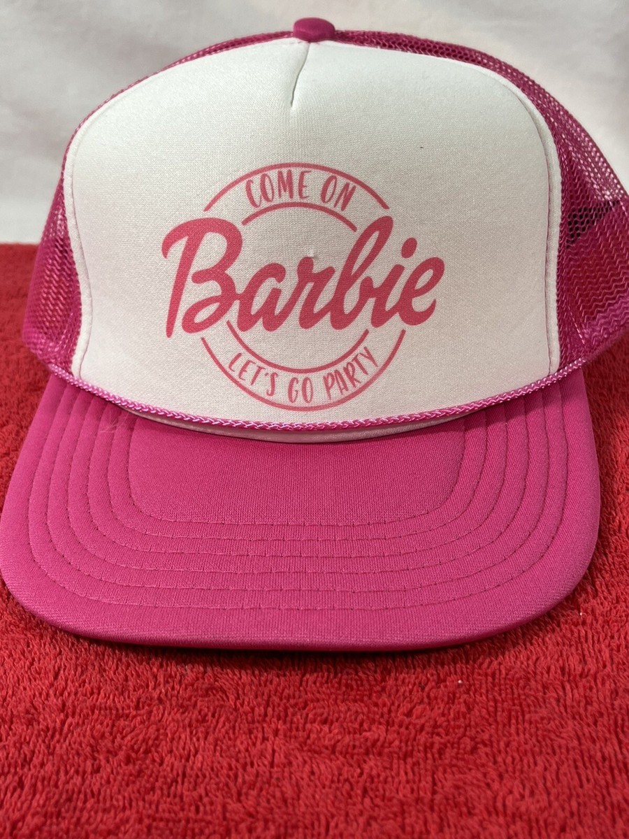 Pink Barbie Trucker Hat Barbie Babe Trucker Hat | Bachelorette Party Trucker Hat  main image 4