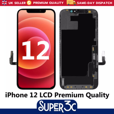 Für iPhone 12 Ersatz LCD Touchscreen Digitizer Baugruppe Premium Qualität UK