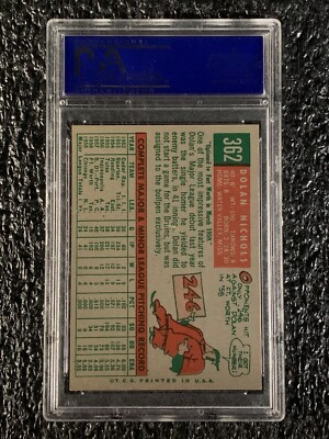 1959 Topps Baseball #362 Dolan Nichols PSA 7 | eBay