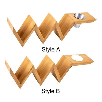 Taco-Halter aus Bambus, Mehrzweck-Taco-Schalenhalter für Zuhause, Café,