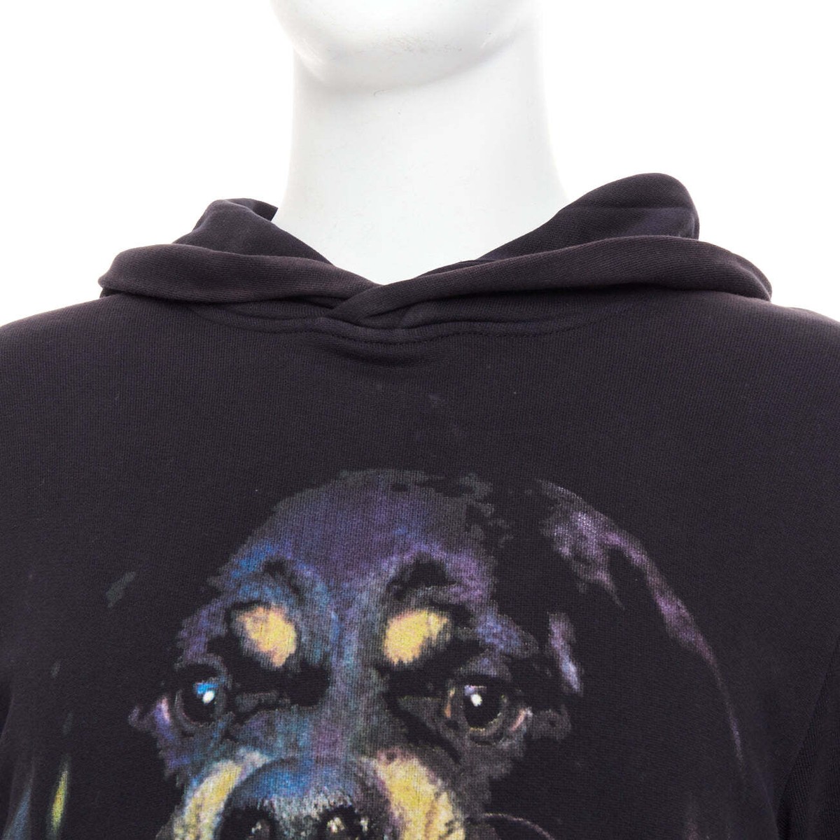 GIVENCHY Riccardo Tisci 2012 Rottweiler cotton hoodie