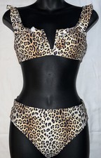 Gianni Bini Women's Amazonia bikini set top & bottom Size Small $ 114
