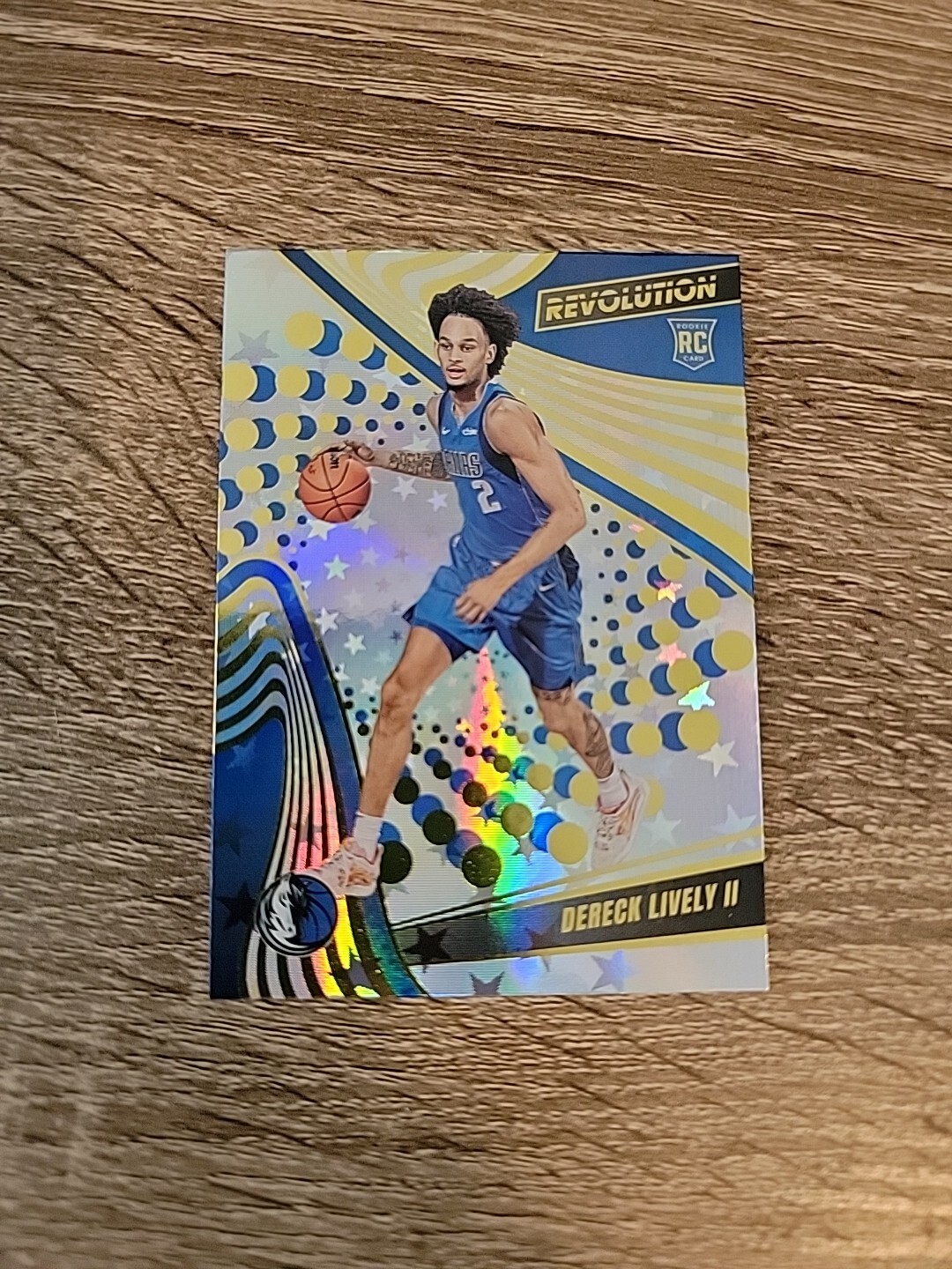 2023-24 Panini Revolution #120 Dereck Lively II Astro Rookie Dallas Mavericks RC