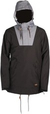 RIDE Snowboards Men's PARADISE AnorakShell Jacket Black  Size Large NWT LAST ONE