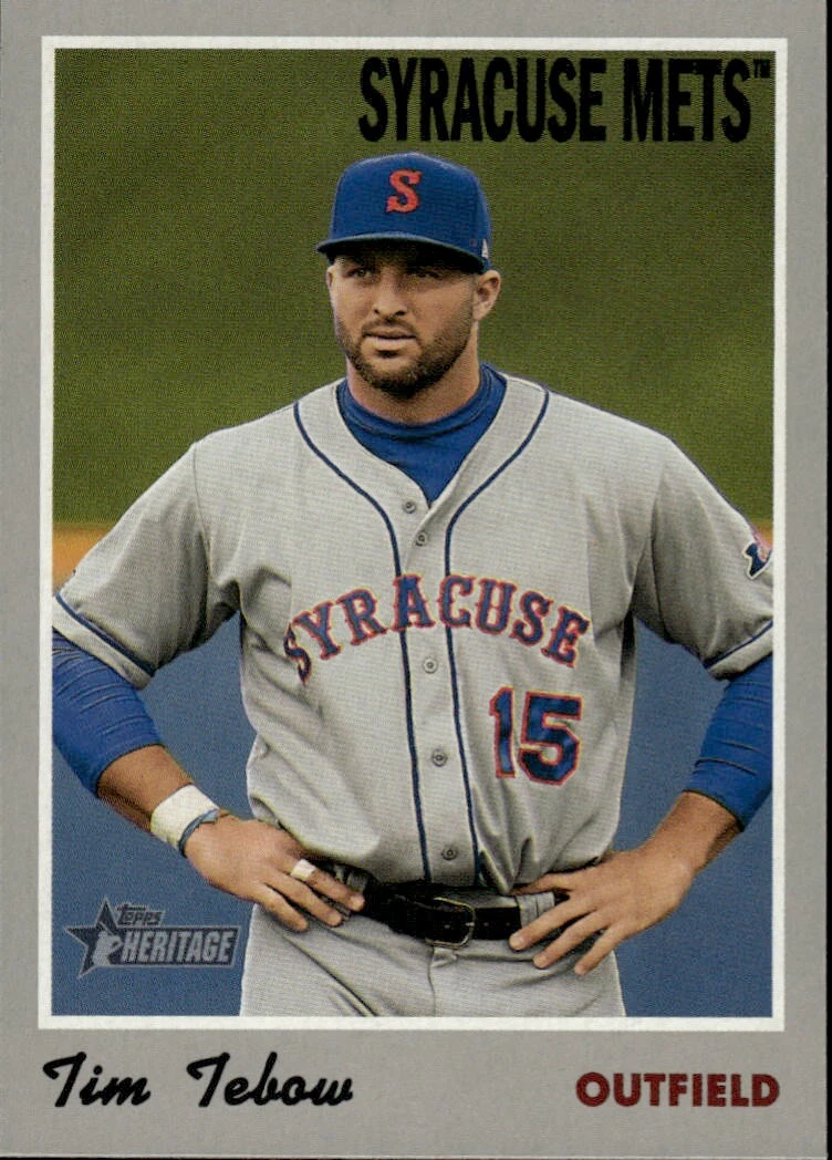 Tim Tebow trading card