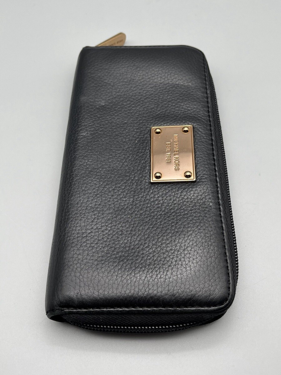 Michael Kors 財布 GIFTING LONG ZIP WALLET Michael Kors Men's Gifting Long Zip Wallet Mini MK Logo