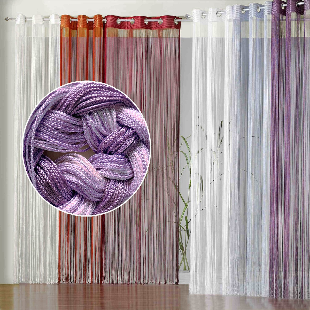 Ojales Lujo Geometrías Cortinas De Terciopelo Con Ojales De Lujo Studio G - Varios Tamaños Y Colores, Modernas, Con Forro Gigi La Trottola