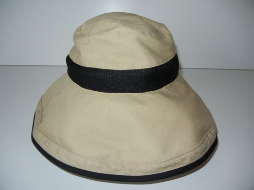 ORVIS Brown Cotton WIDE BRIM HAT 