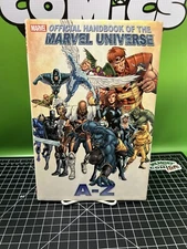 Official Handbook of the Marvel Universe A-Z Vol 1 Hardcover 1st Printing 2008